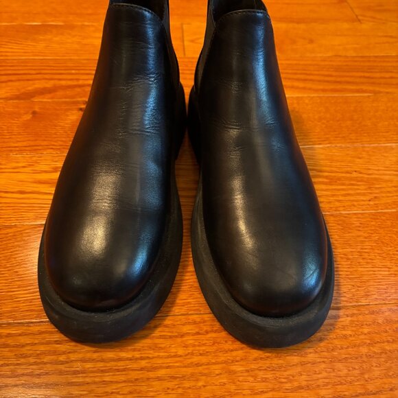 Marsell Black Gomme Gommello Boots Womens Size 36.5 - Picture 3 of 5